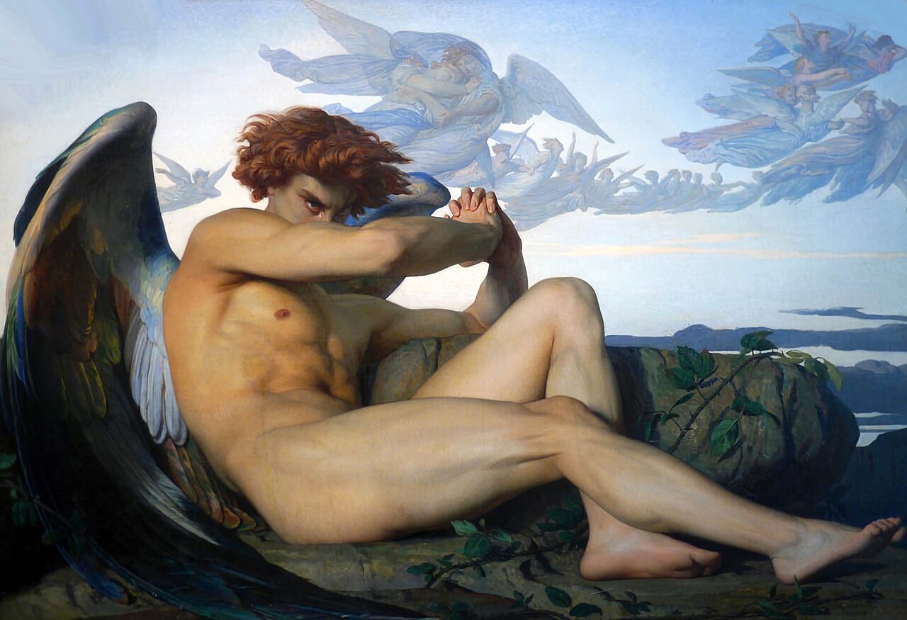 The Fallen Angel Painting by Alexandre Cabanel